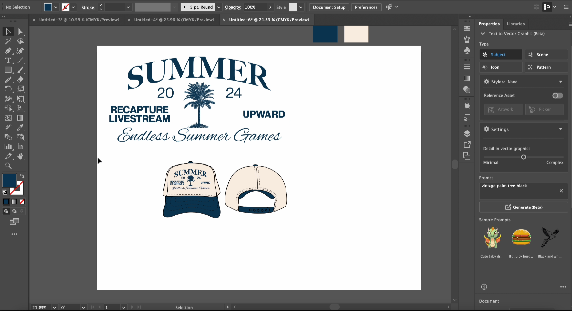 Summer Games Merch Design & Product