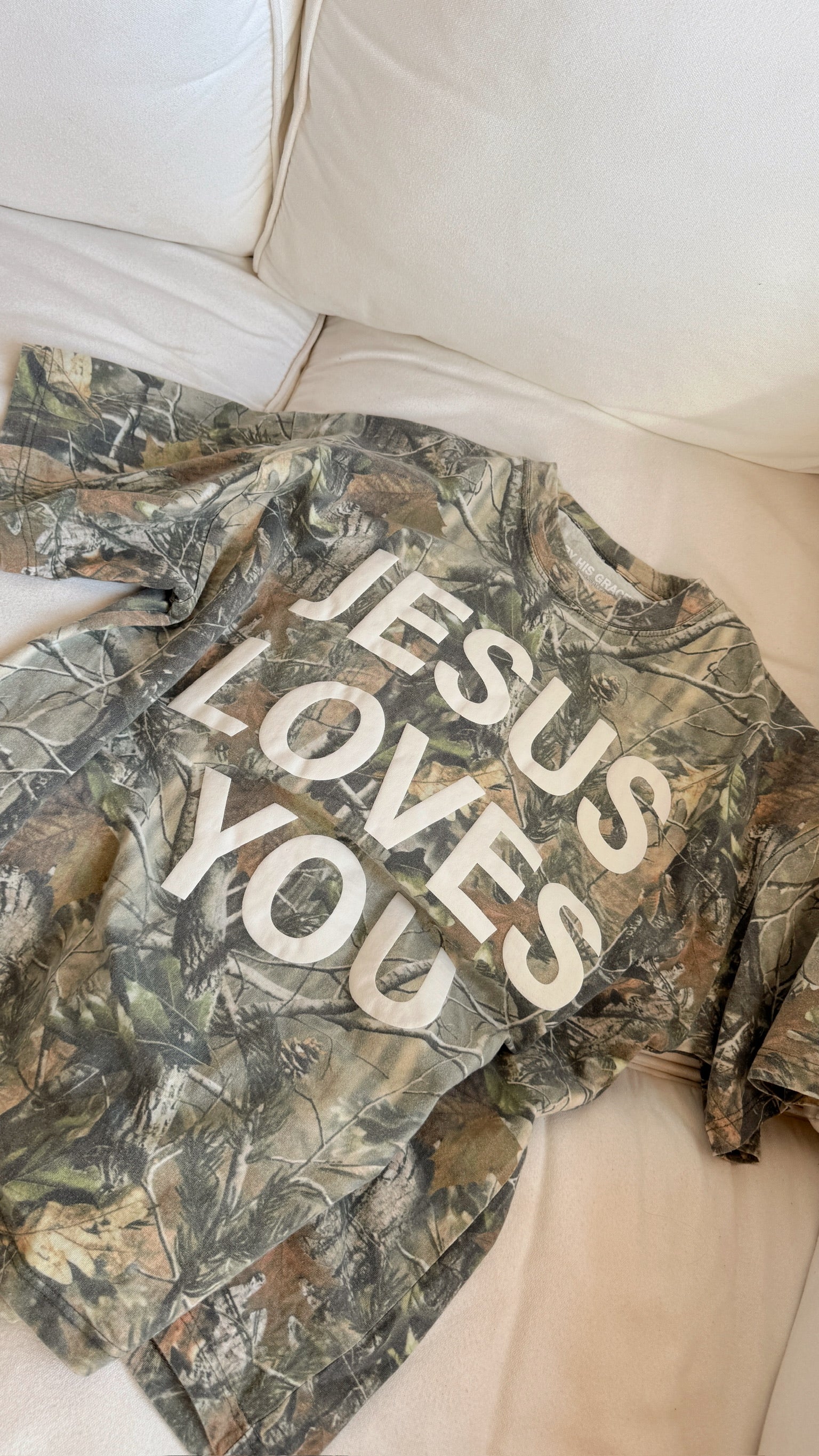 Puff Print Camo Tshirts