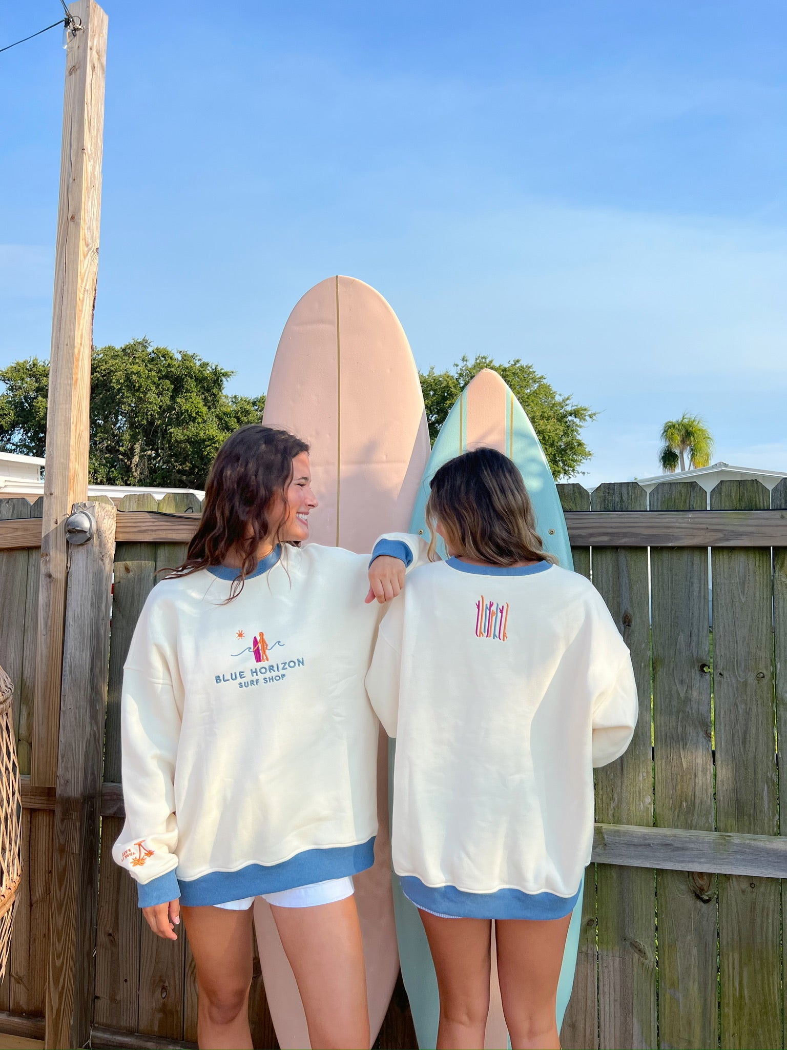 Cut & Sew Surf Crewneck
