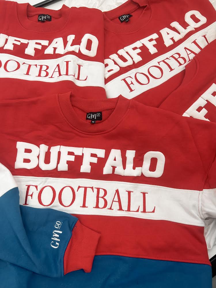 Custom Color Blocked Crewnecks