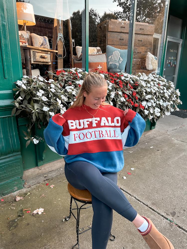 Custom Color Blocked Crewnecks