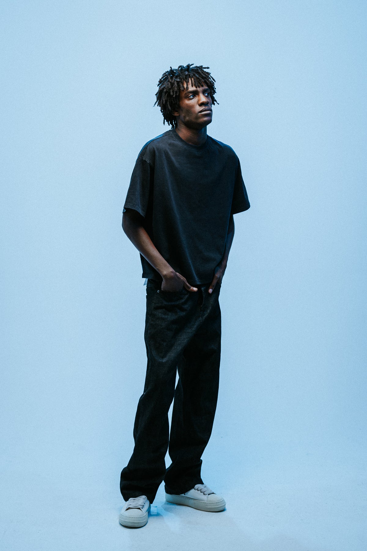 Blank VINTAGE BLACK TEE