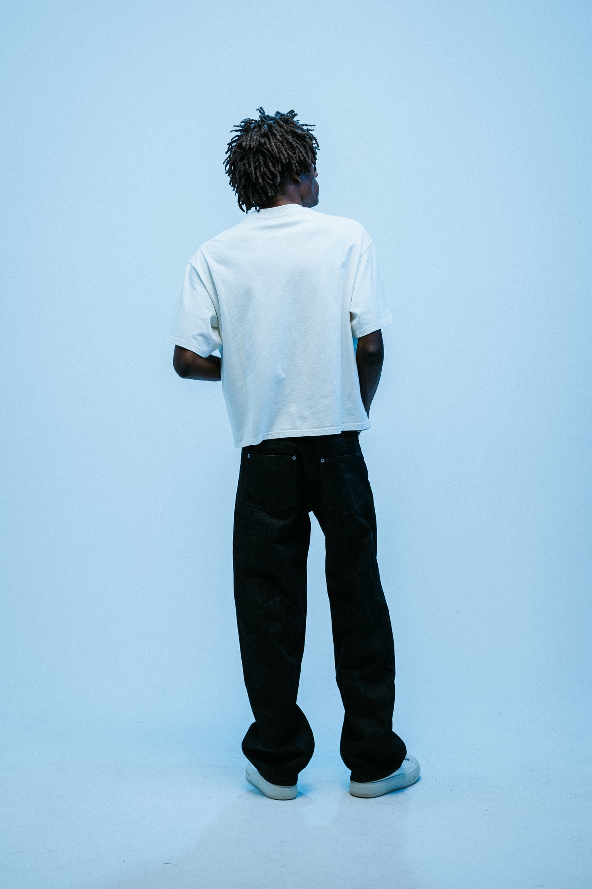Blank Off WHITE TEE